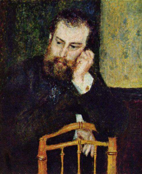 Alfred Sisley Portrait d Alfred Sisley china oil painting image